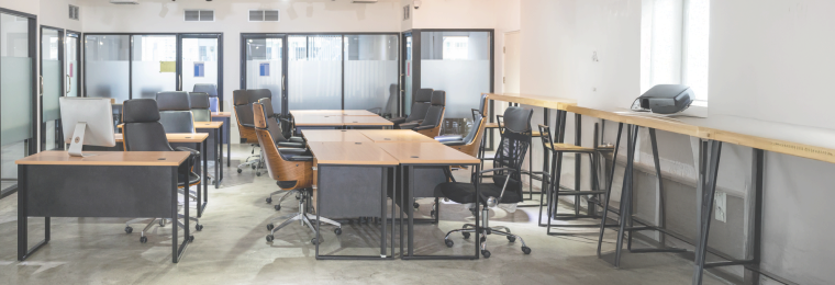 Coworking workspace